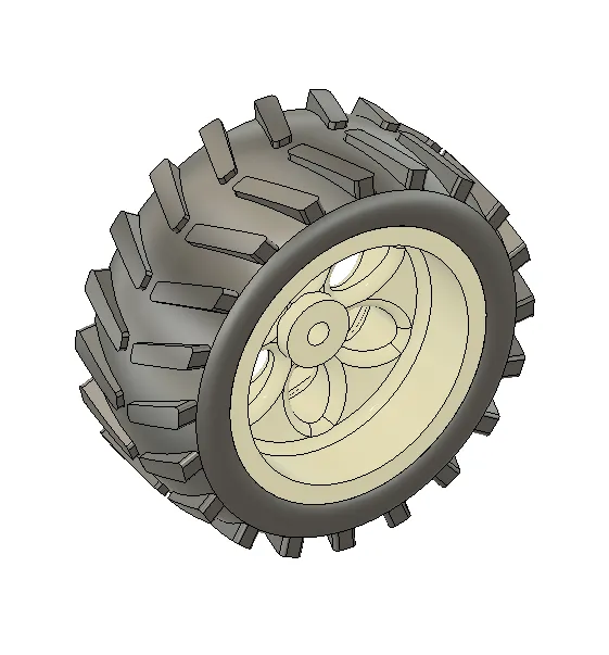 RC car wheel by marci.l | Download free STL model | Printables.com