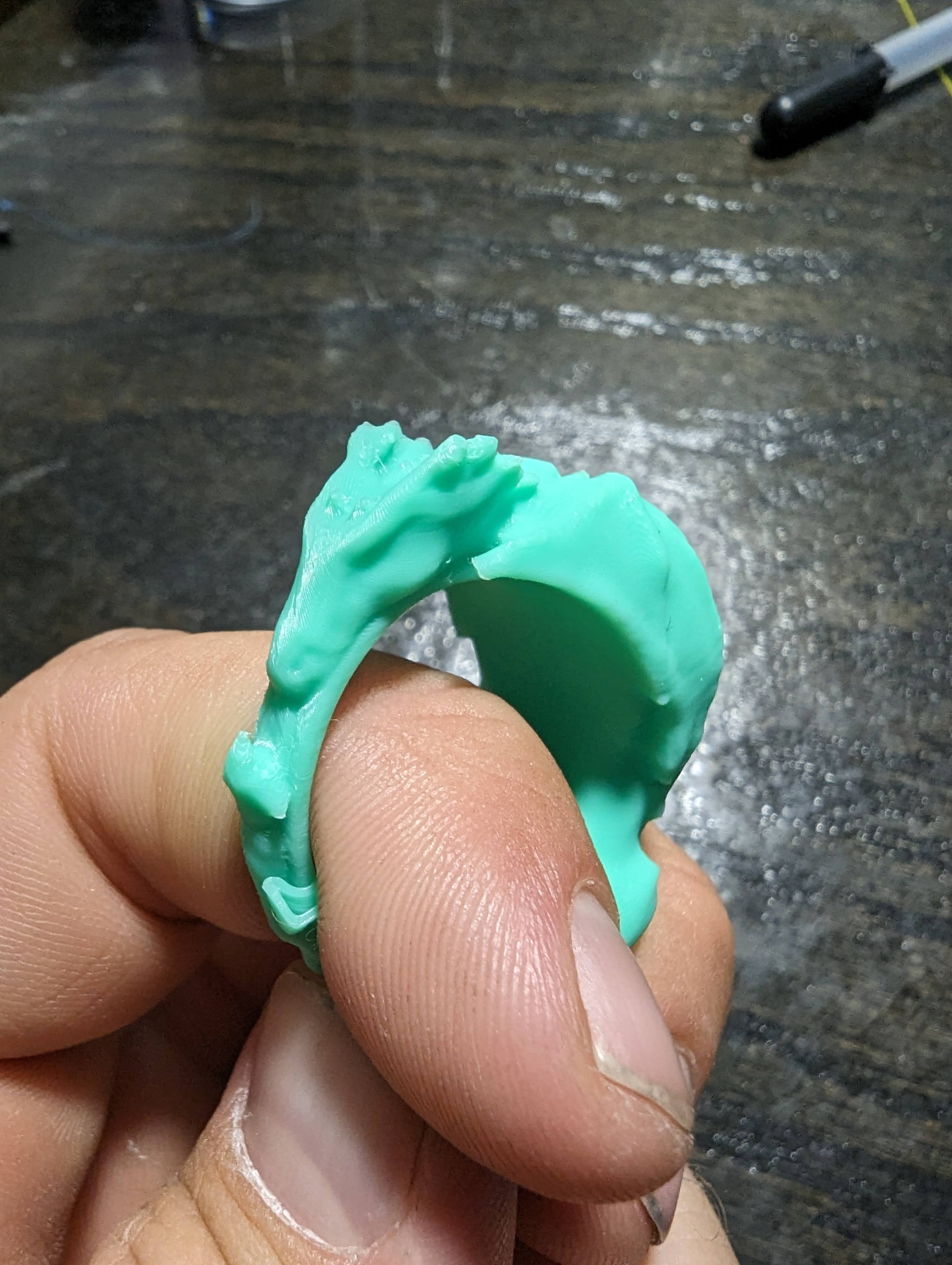 Dragon Ring Toy Sculpture