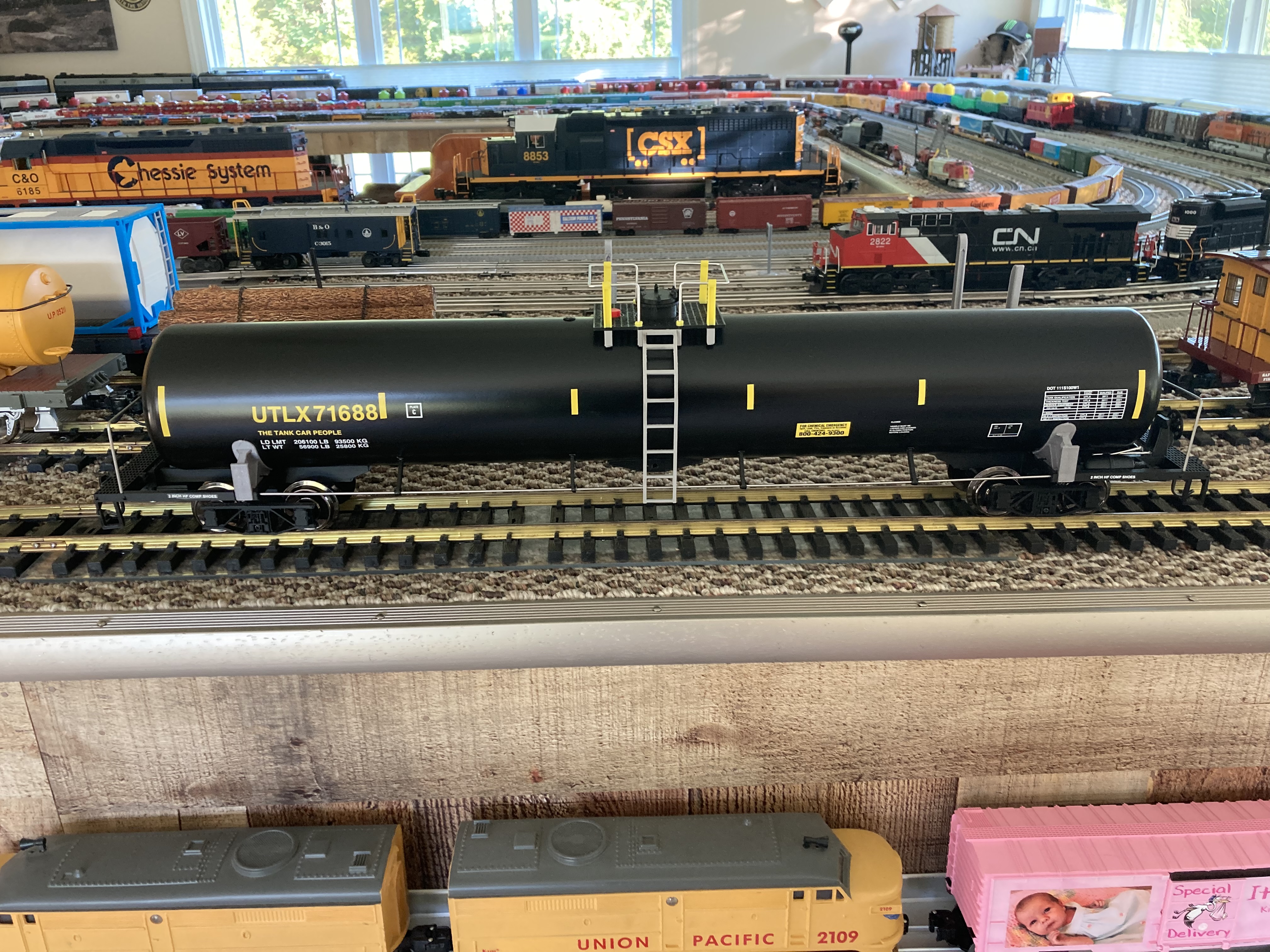 55' 1:29 Tank Car Remix Parts