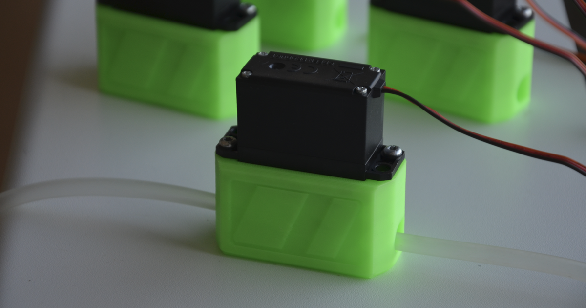 Servo Valve by firstgizmo Download free STL model