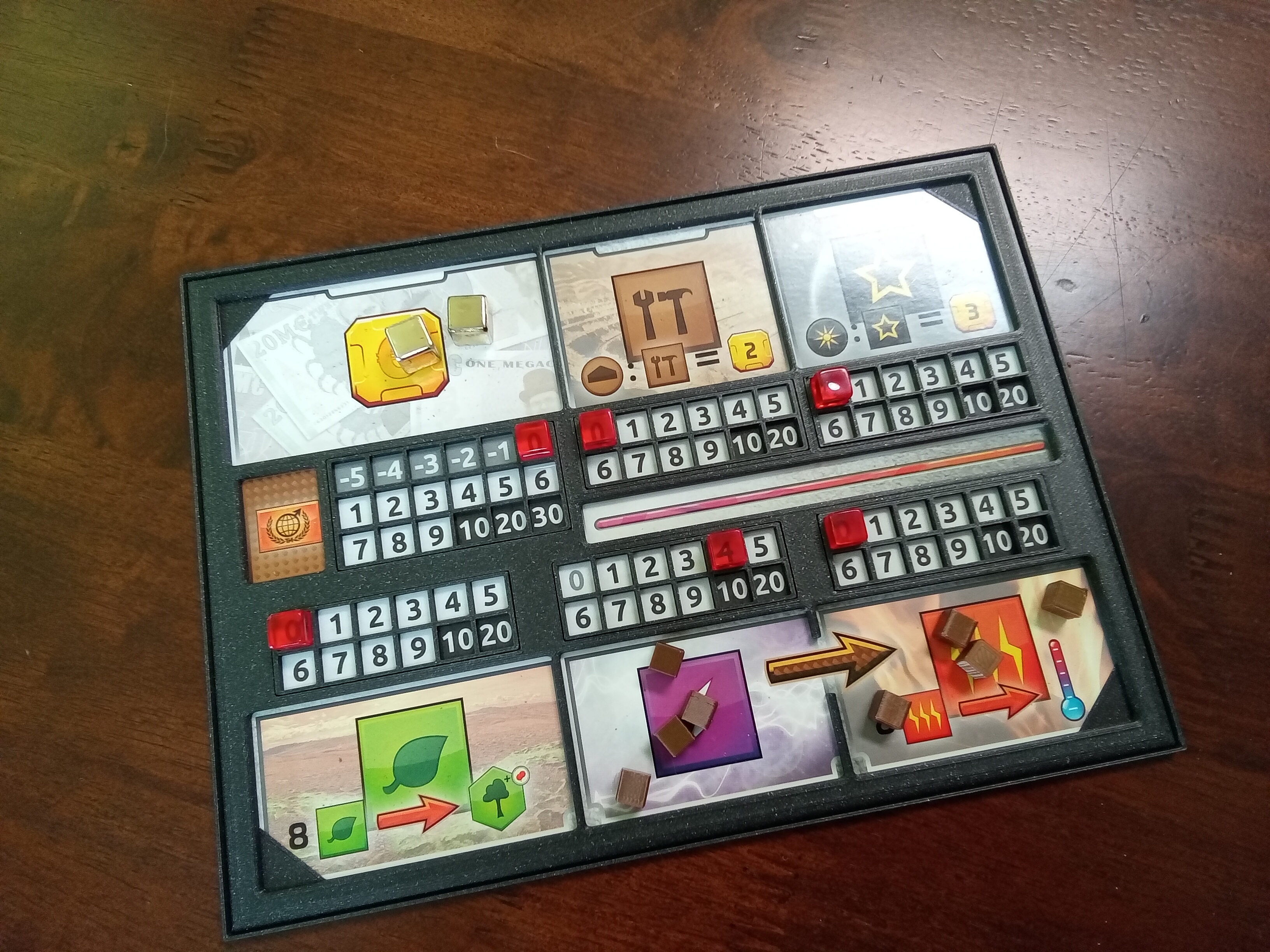 Terraforming Mars - Player Mat Organizer
