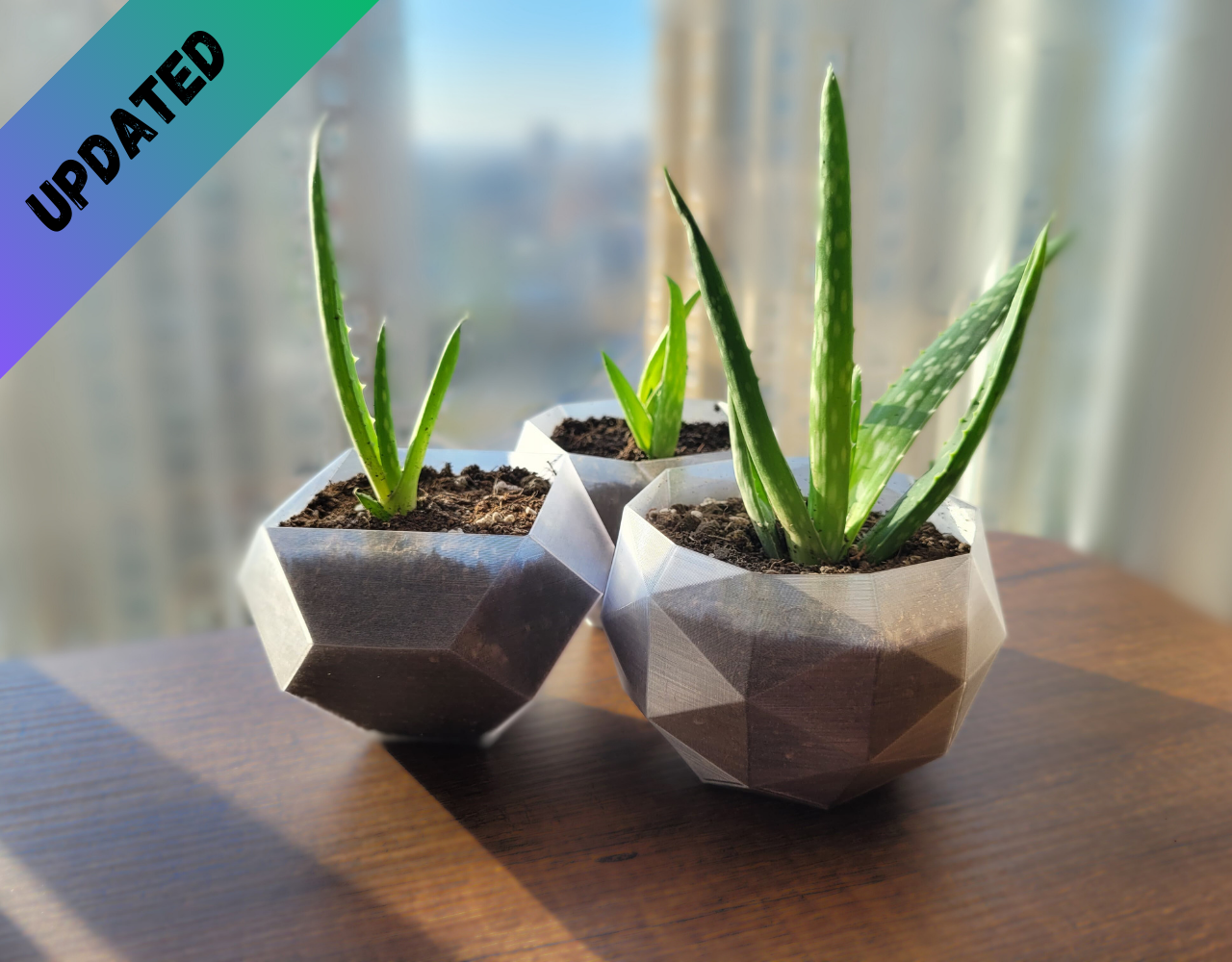 Geometrical Planters.