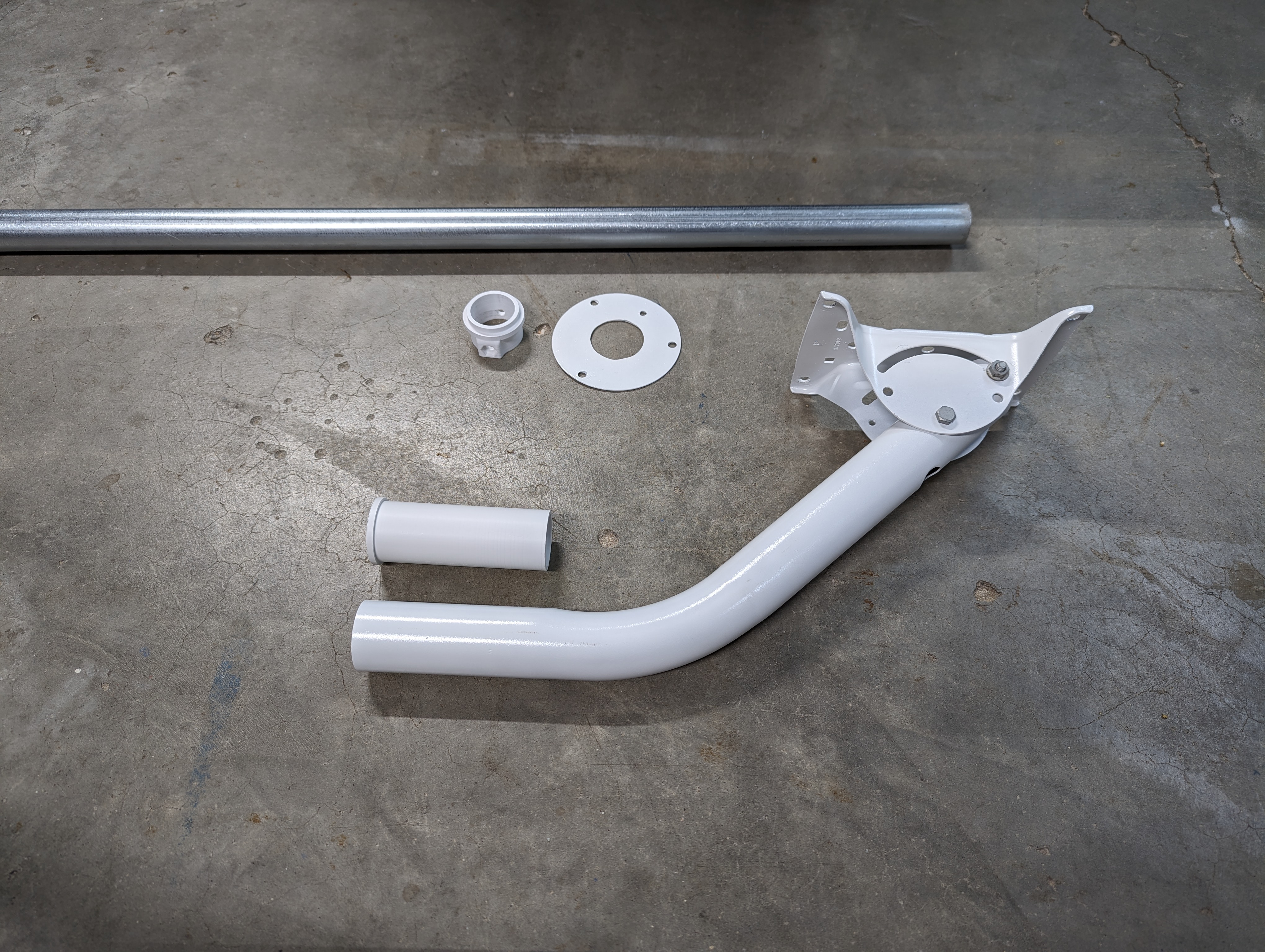 Satellite Dish Antenna Bracket Sleeve For Galvanized Pipe