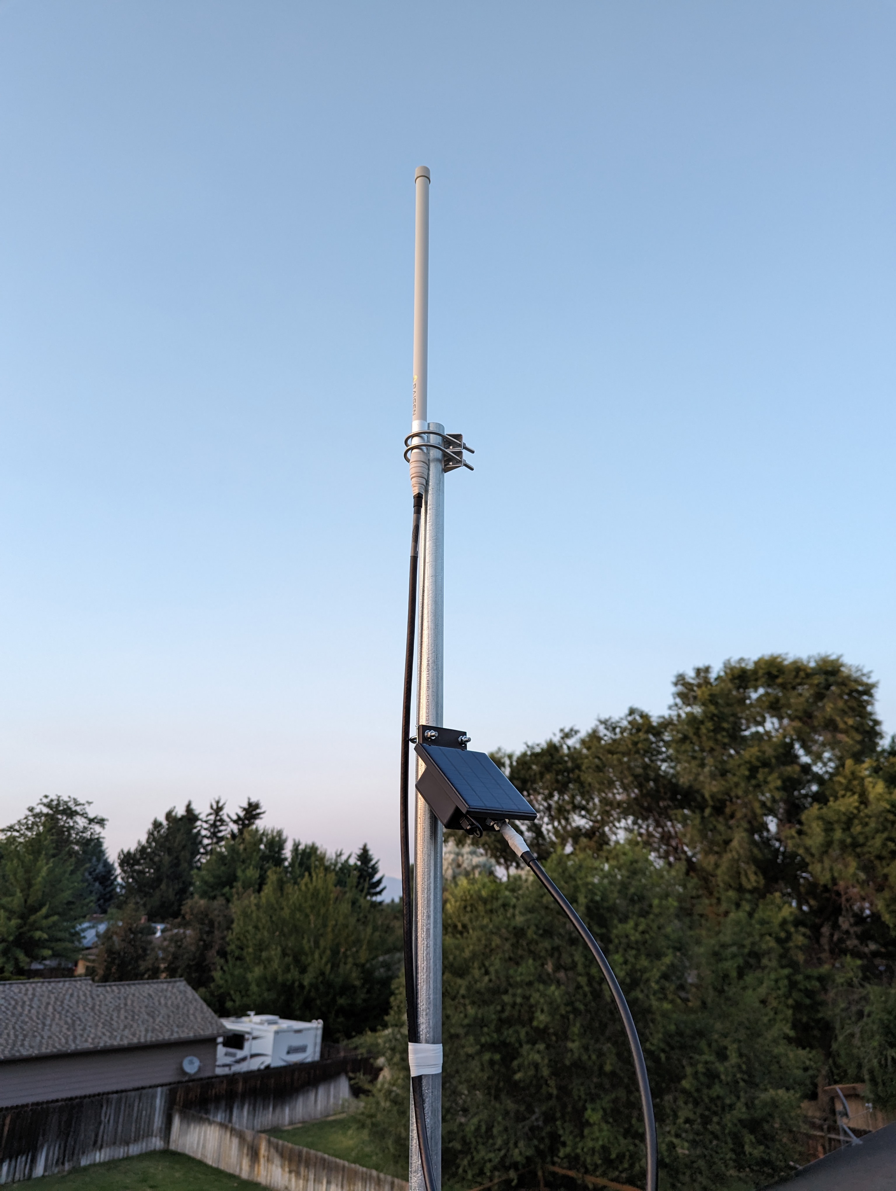 Satellite Dish Antenna Bracket Sleeve For Galvanized Pipe by Voltaic