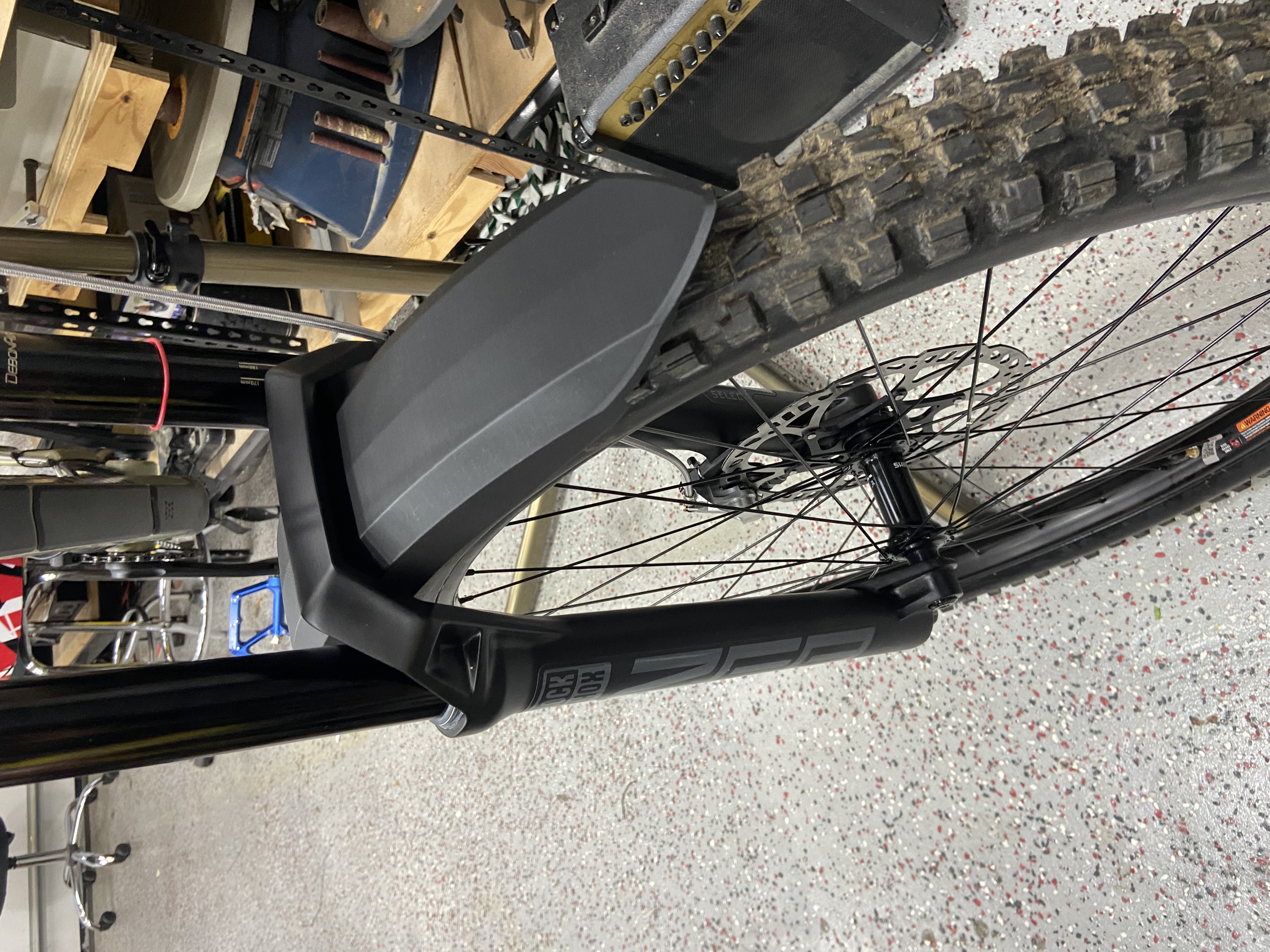 Rockshox Zeb Front Fender by Jon Ballen Download free STL model Printables