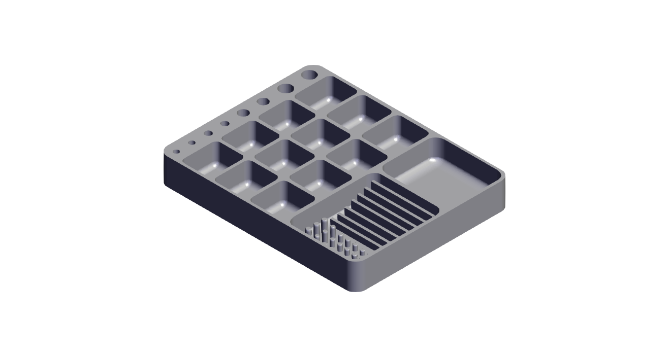 Miniatura 4 do modelo 3D Paint Palettes.