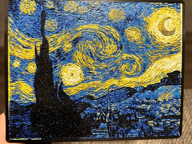 The Starry Night - HueForge