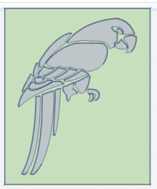 Parrot Stencil by 3DPrintingStudio | Download free STL model ...