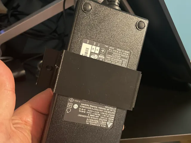Wacom Cintiq 32 AC power brick mounting bracket
