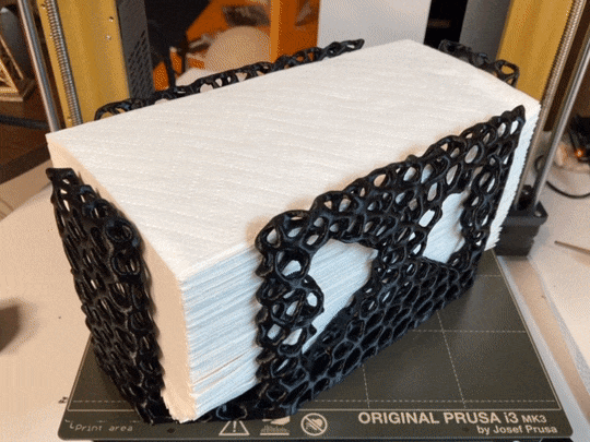 Držák papírových utěrek | Voronoi paper towel box