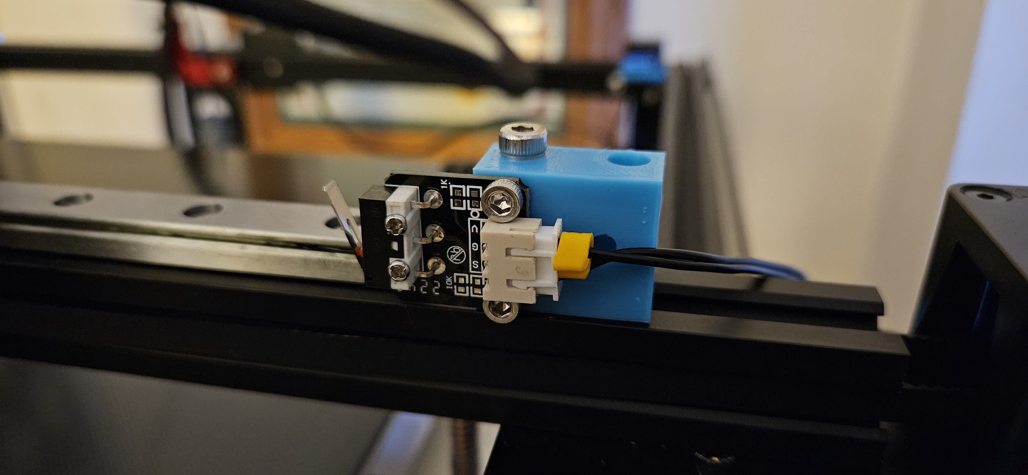 Ender 5 Plus X Axis Endstop Mounting Block