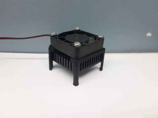 NEMA 17 Heat Sink and Fan Mount