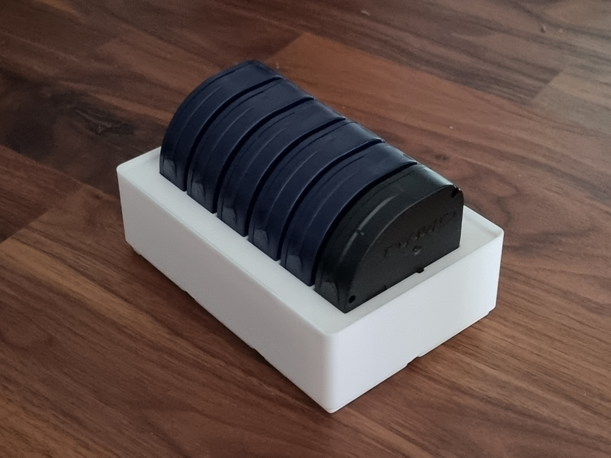 Dymo Letratag labels gridfinity storage