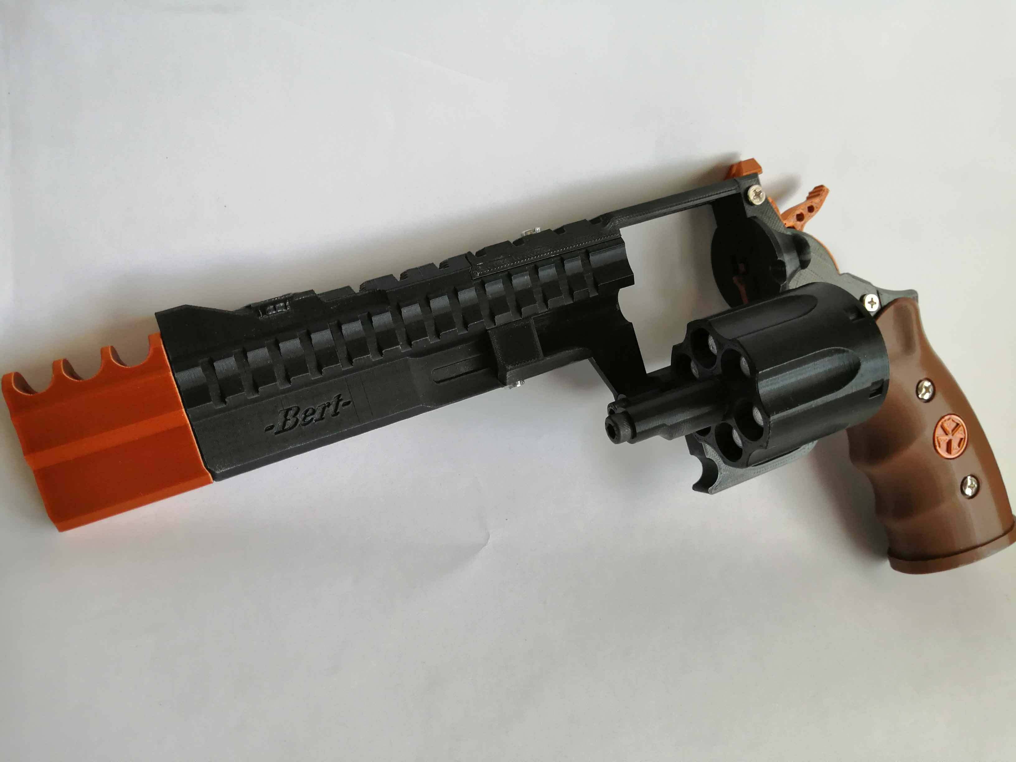 Custom Parts for Prop Gun Revolver Single Action by BobertmaX Download free STL model