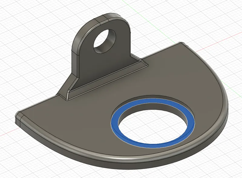 Switch Support for 20mm diameter switches by La Cave Au Chat | Download ...