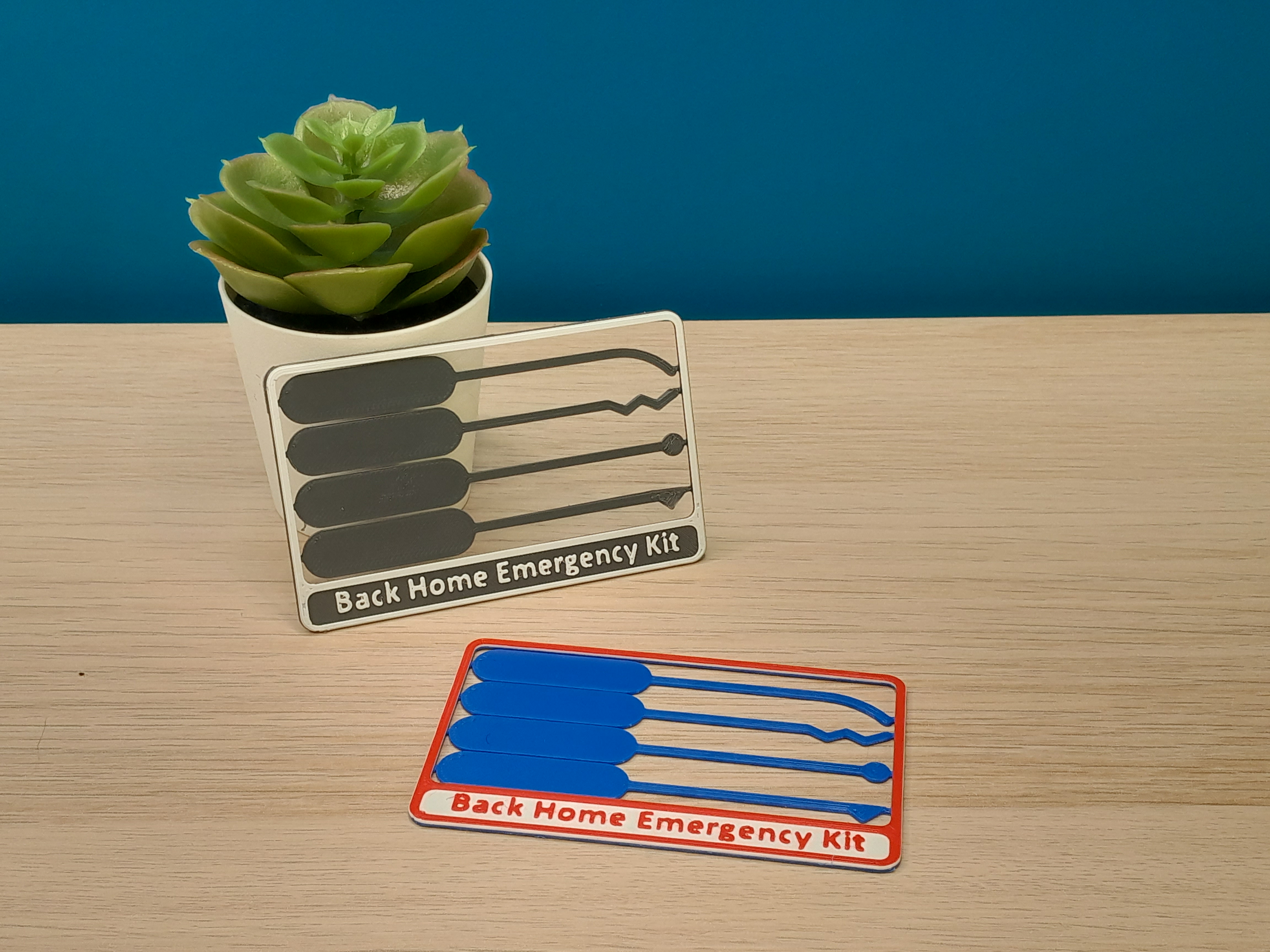 Lock pick card kit