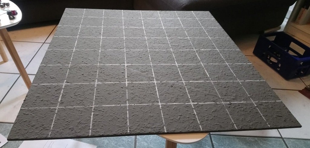 Painting pattern for 3 inch squares for Deadzone