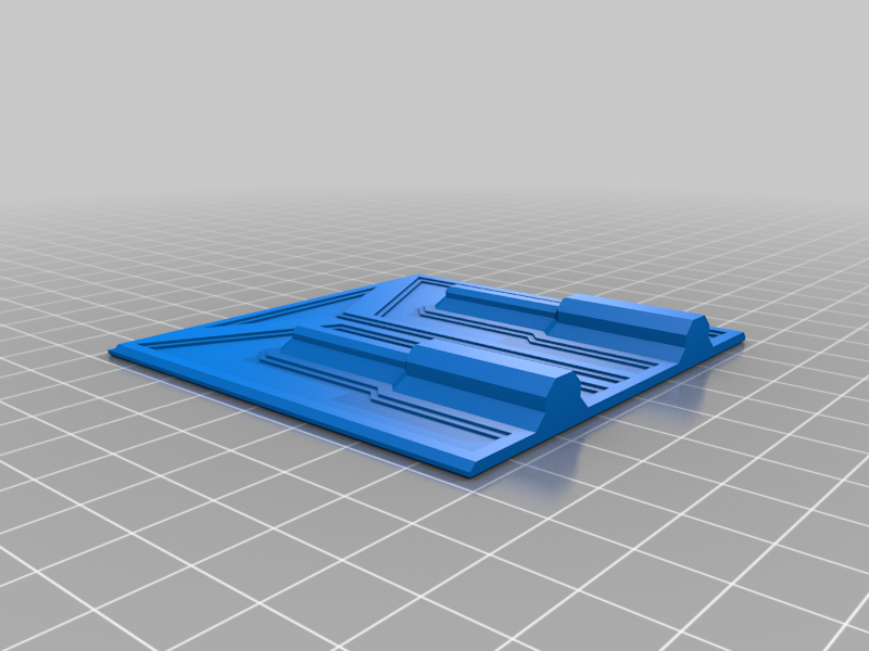 Miniatura 5 do modelo 3D Modular SciFi Outpost - Basic Walls