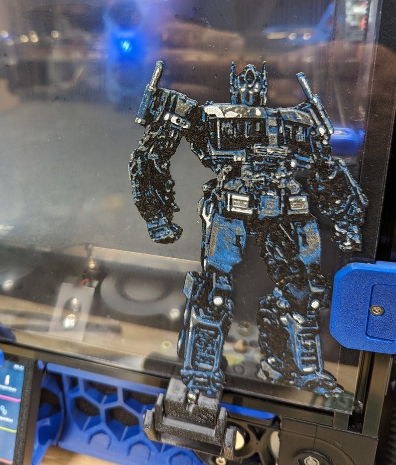 HueForge: Optimus Prime