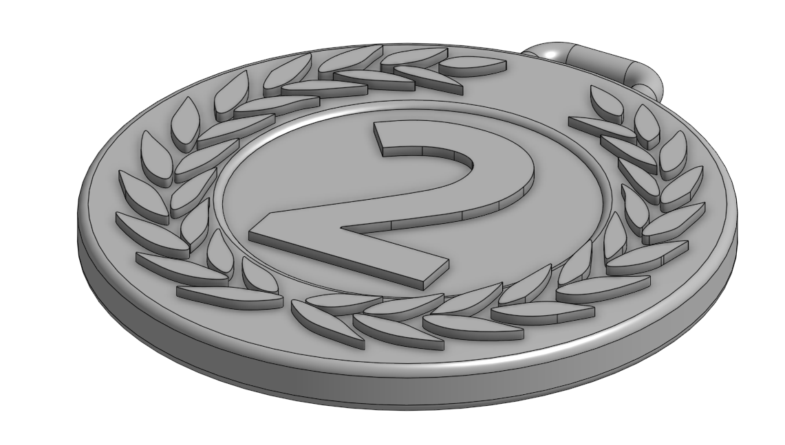 Miniatura 2 do modelo 3D Medals