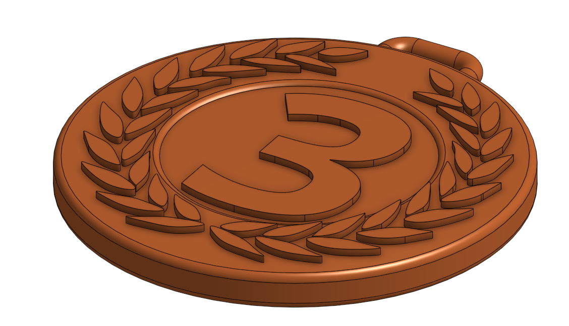 Miniatura 3 do modelo 3D Medals