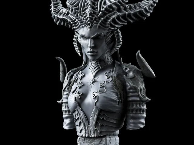 Lilith bust (Pre-Supported)