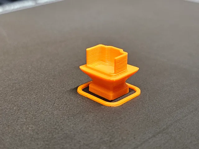 Ethernet Port Dust Cap/Cover - No Supports - Larger Base Remix