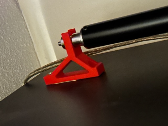 Storage hanger for flash light stand tripod