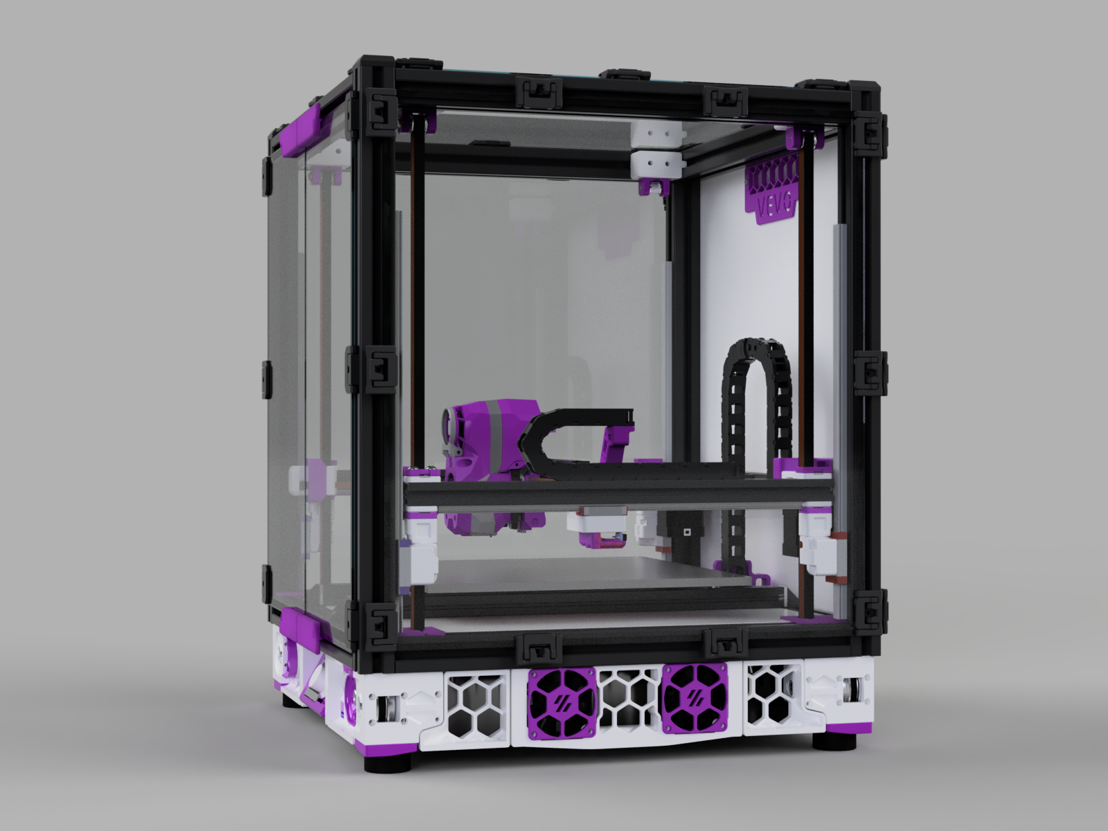 Miniatura 12 do modelo 3D Vevo - Hypercube Evolution Frame conversion to Voron 2.4 R2