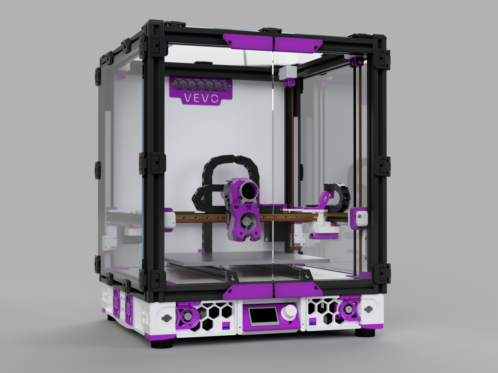 Miniatura 8 do modelo 3D Vevo - Hypercube Evolution Frame conversion to Voron 2.4 R2