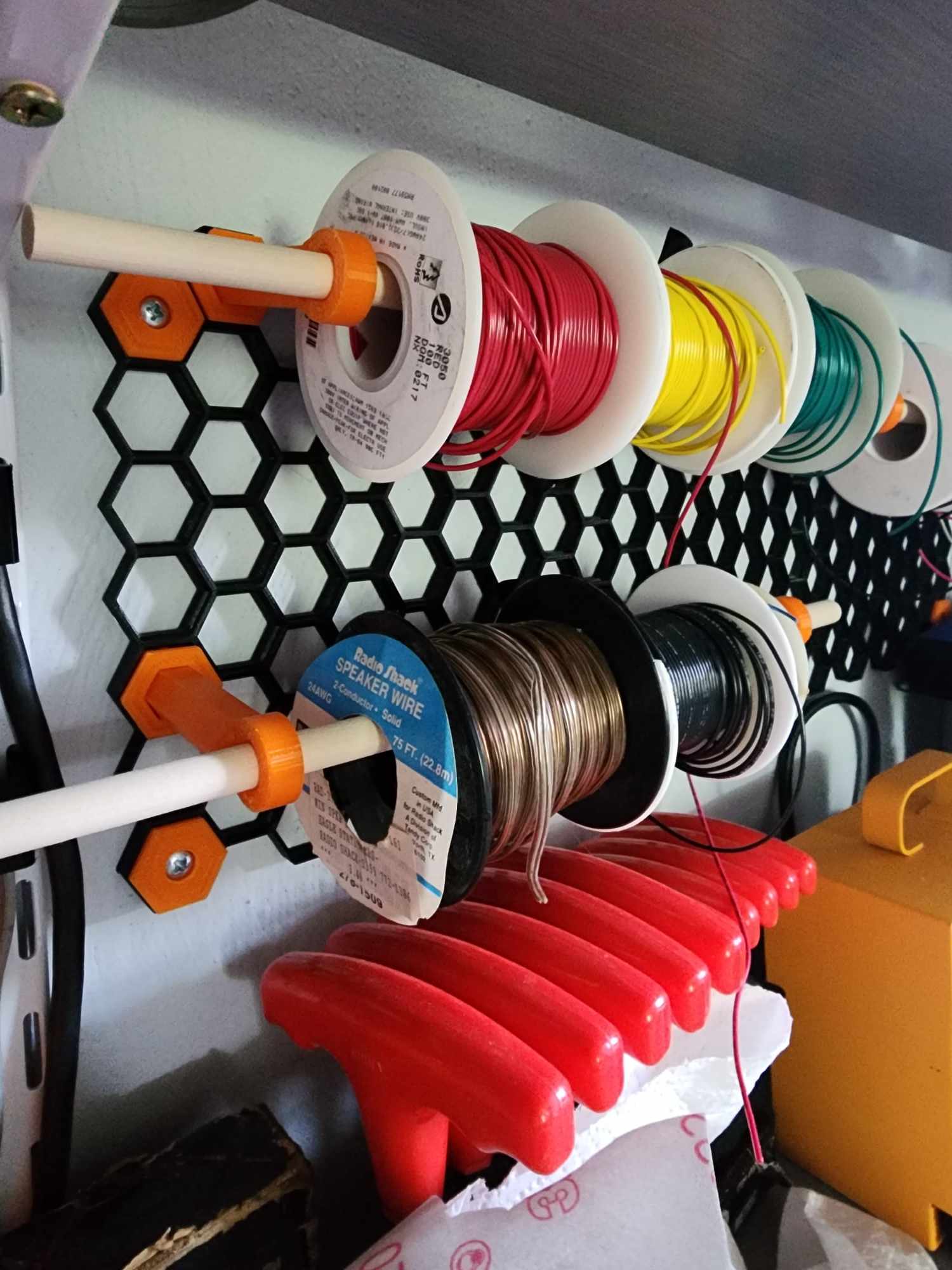 Another Honeycomb storage wall remix