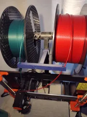 Prusa filament guide. Prusa filament geleider.