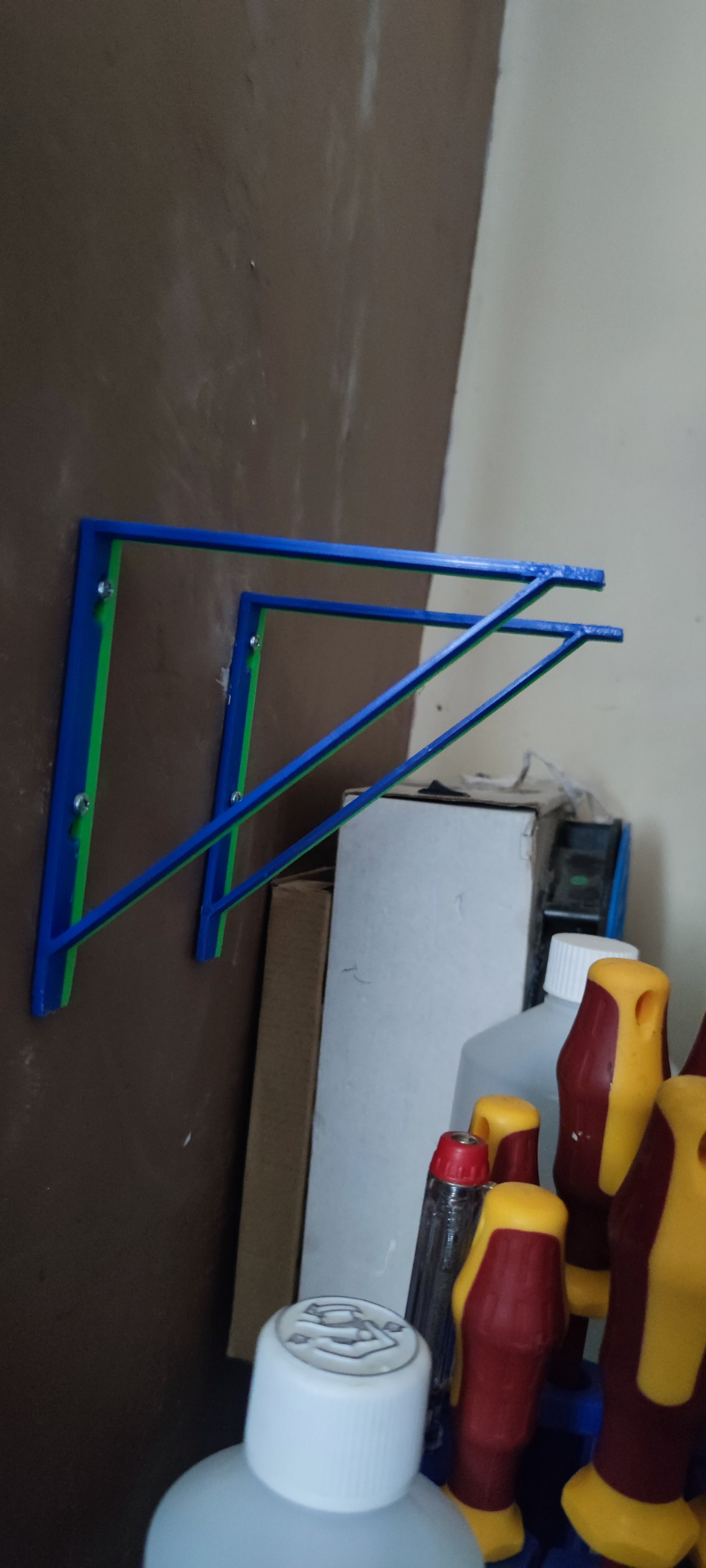Miniatura 7 do modelo 3D Basic Wall bracket. Light Weight