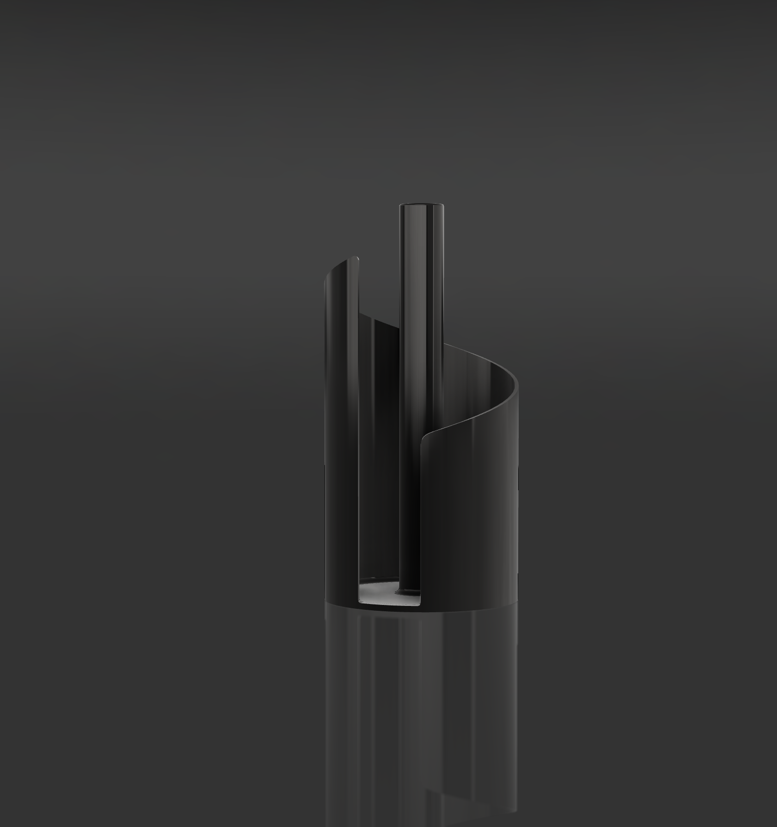 Kitchen paper towel holder by DiJo Heemskerk Download free STL model