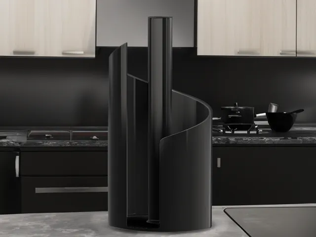 Kitchen paper towel holder