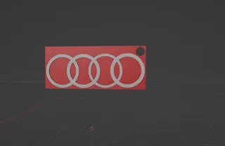3D-Datei AUDI RINGE (LOGO) - LOGO LED LAMPE 🚗・Modell zum Herunterladen und  3D-Drucken・Cults