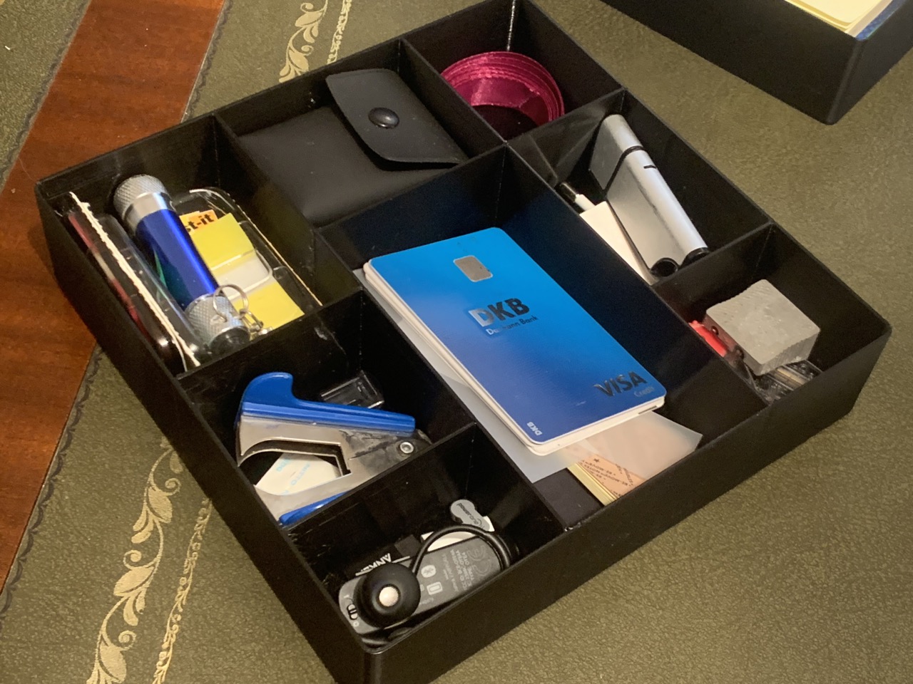 Desk drawer organizer box (2 variants) / Schubladenbox in 2 Varianten