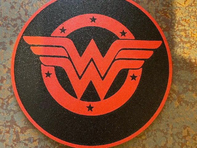 wonder women coaster ,Bambu studio multi color