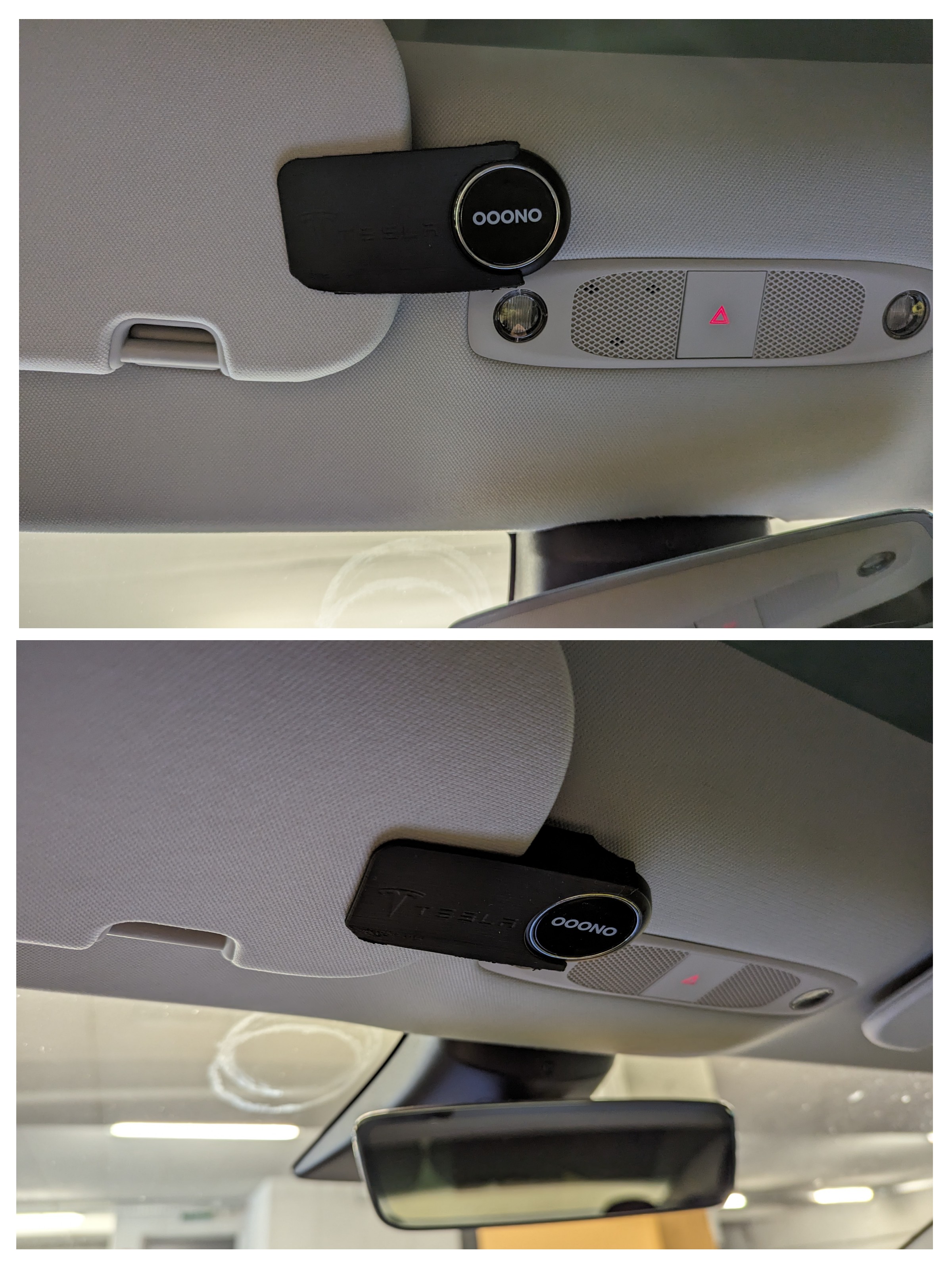 OOONO CO-Driver NO1 - sunvisor mount