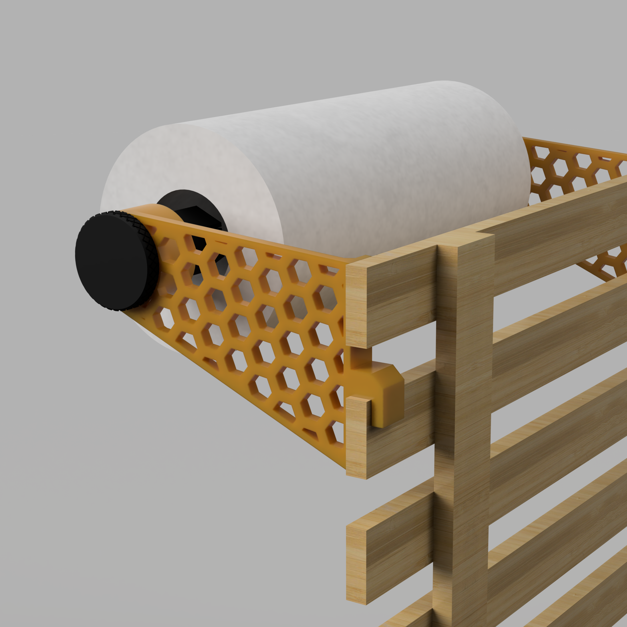Miniatura 2 do modelo 3D Papiertuchhalter