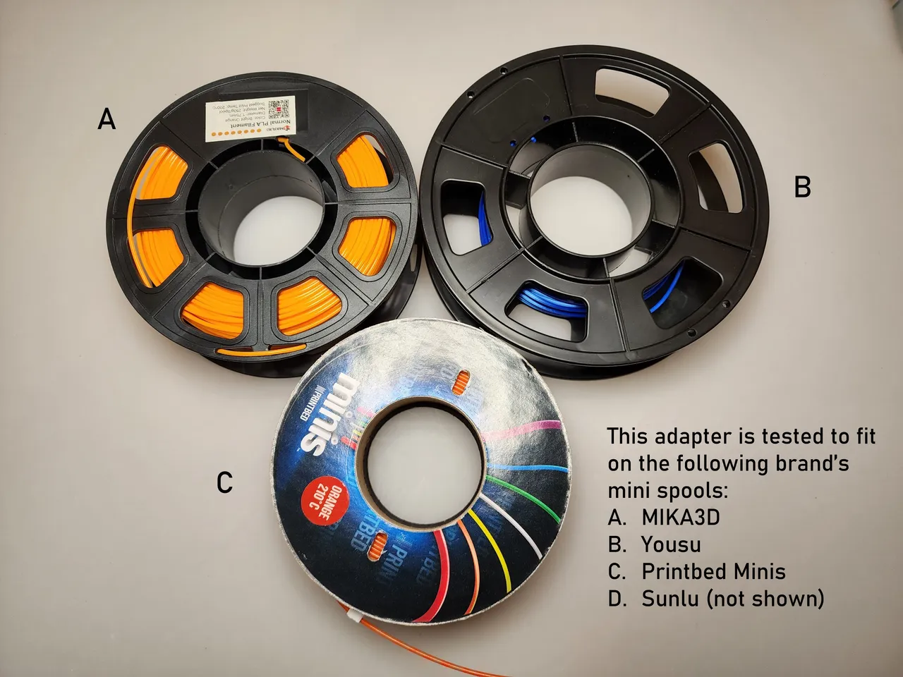 Free STL file Bambu Lab AMS Spool Holder for small Spools 🥼・3D print  design to download・Cults