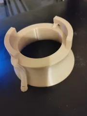 Delonghi Coffemachine adapter for two cups by JAM3D-PrintStudio