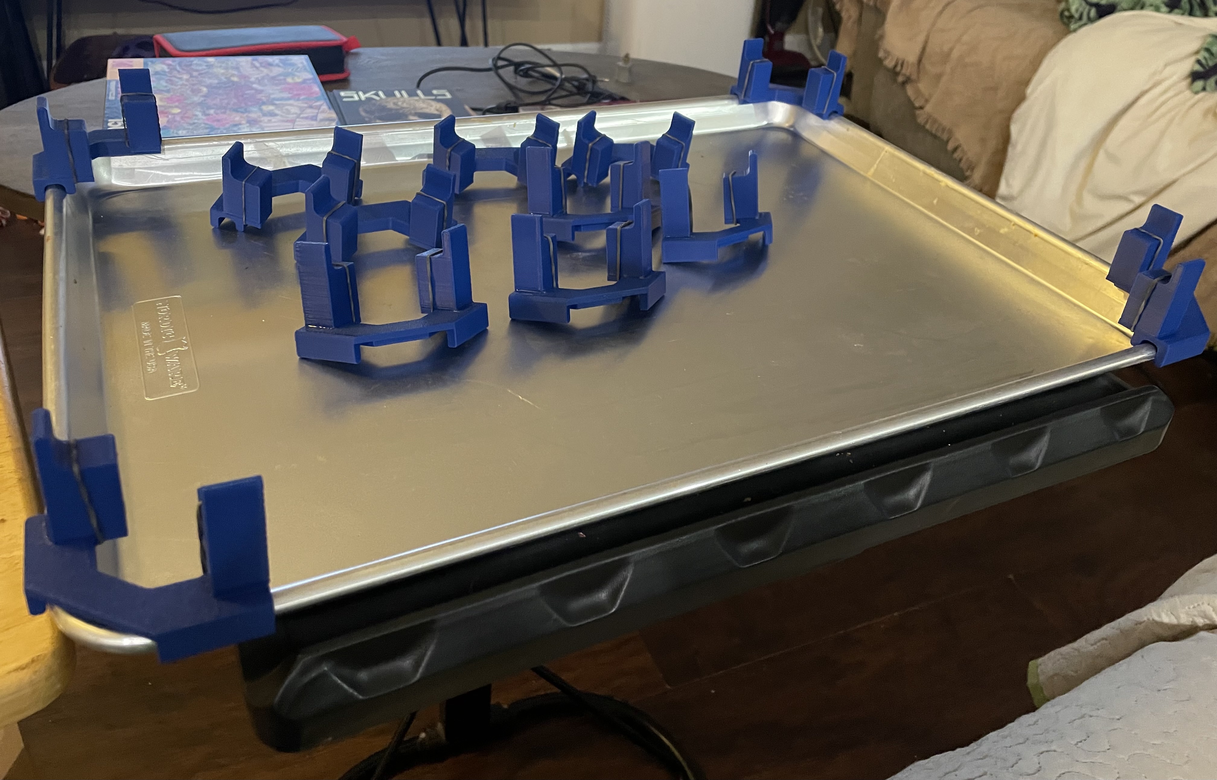 Sheet Pan Stacking Spacers by FingWizard Download free STL model