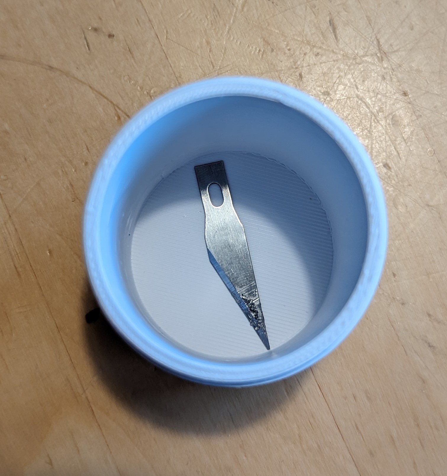 Disposable, or emptyable, sharps container by Foden | Download free STL ...