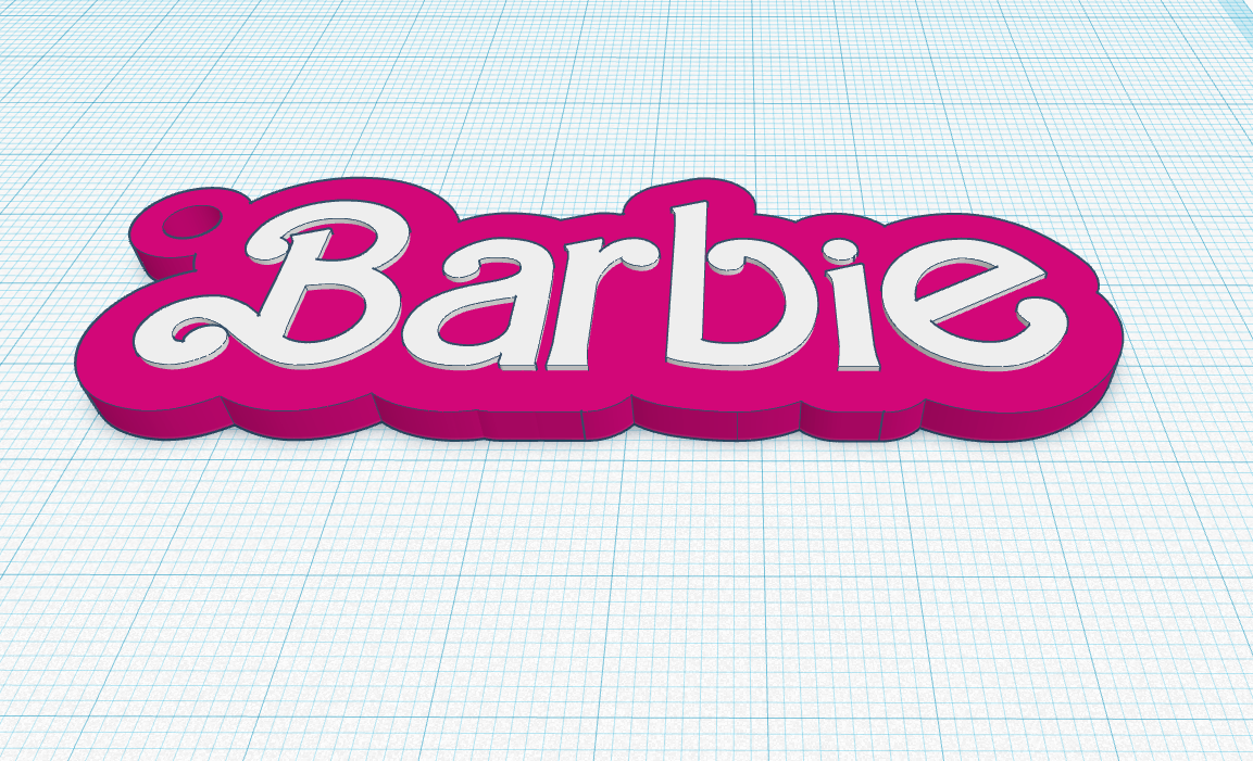 Barbie Keychain for Backpack