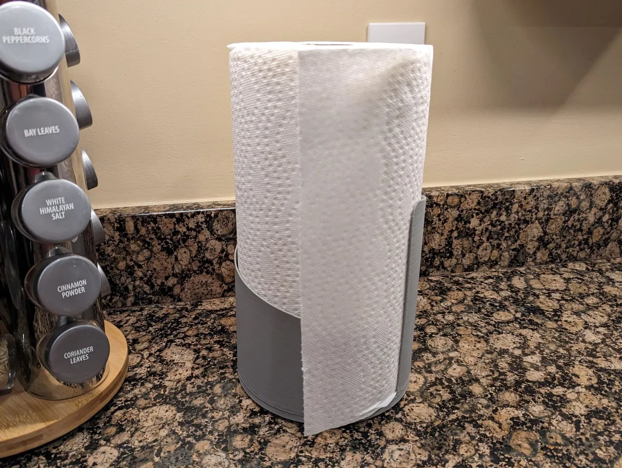 Spiral Vertical Paper Towel Holder by Ken Mills