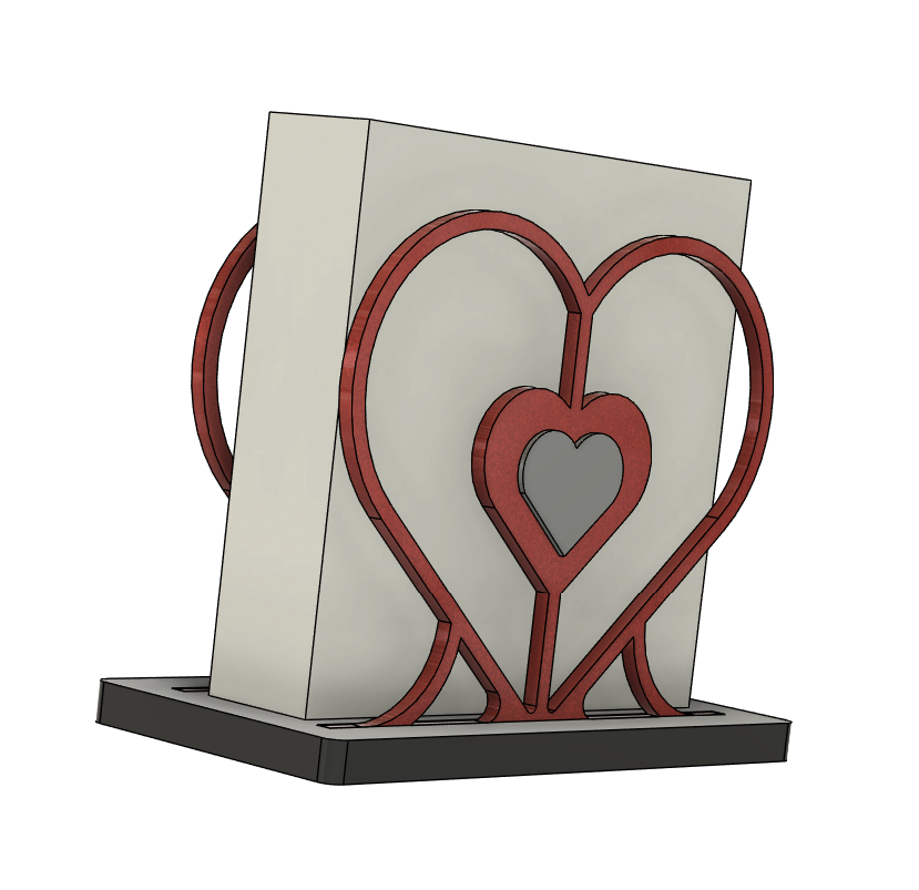 Valentines Day Napkin Holder