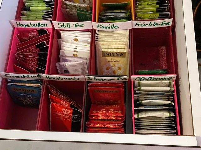 Teabag organizer