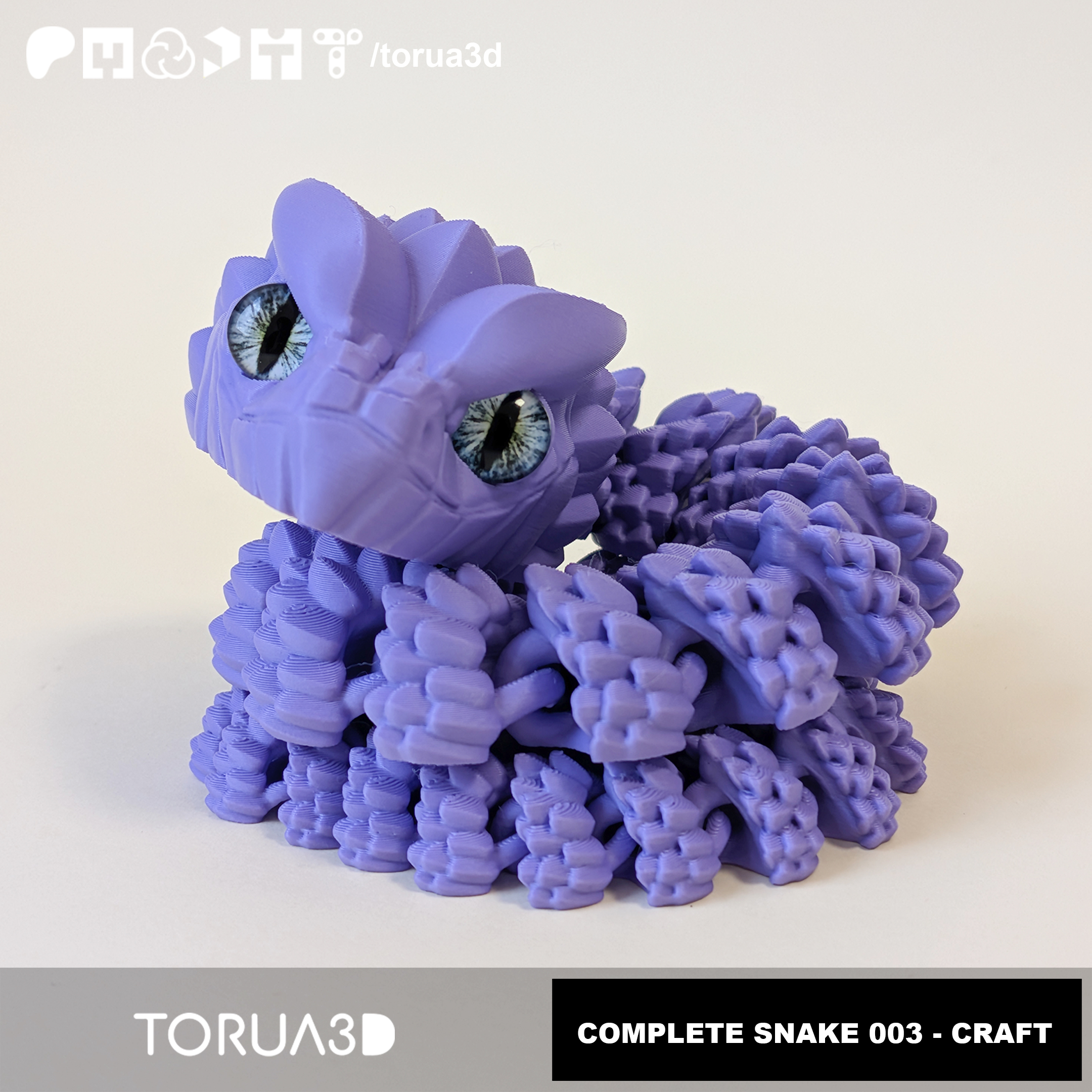 Articulated Snake - COMPLETE CRAFT 003