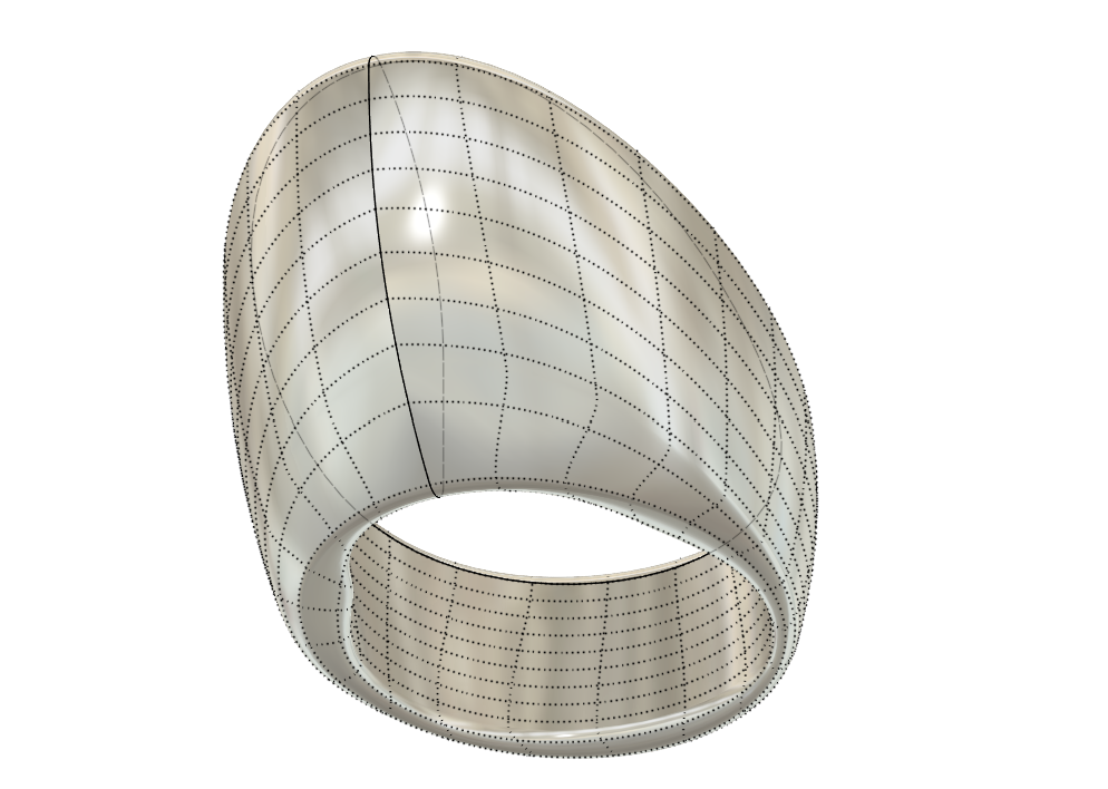 Shallow Hook Archery Thumb Ring — miniatura 3